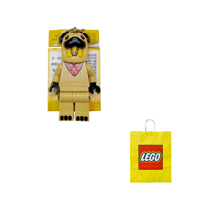 Брелок LEGO: Человек-Мопс (KE213H) - Boxette Shop